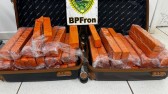 Polícia Militar apreende mais de 31 Kg de maconha em ônibus interestadual no município de Realeza