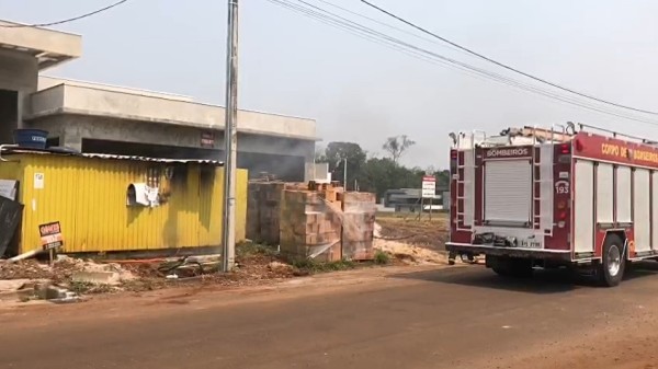 Homem sofre queimaduras em incidente com botijão de gás no Bairro Industrial