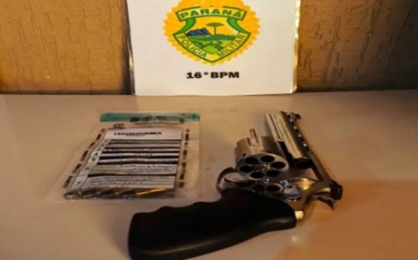 Três homens são presos após disparos de arma de fogo em Reserva do Iguaçu