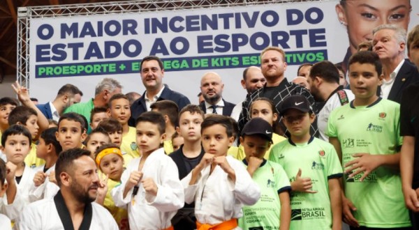 Com R$ 100 milhões de bolsas e apoio, Estado anuncia maior pacote da história do esporte