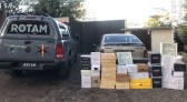Carro é apreendido carregado com vinhos contrabandeados