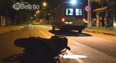 Entregador fica ferido em acidente no Vila Nova