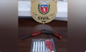 Polícia Civil localiza arma e munições ao procurar homem desaparecido