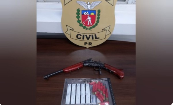 Polícia Civil localiza arma e munições ao procurar homem desaparecido