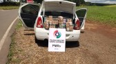PMRv flagra veículo com R$ 18 mil em desodorantes em Campo Erê