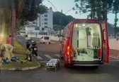 Homem fica ferido após atropelamento na Avenida Cristo Rei
