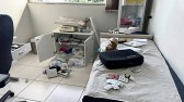 Homem causa destruição e furto na Unidade Básica de Saúde em Ampére