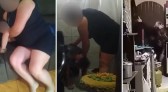 'Só queria que você tivesse lavado a louça', disse mãe filmada espancando e enforcando filho no PR; mulher foi presa
