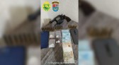 Duas pessoas são detidas por tráfico de drogas e porte de armas e munições