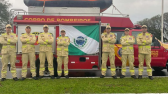 Rio Grande do Sul homenageia bombeiros do Paraná no Feriado Farroupilha
