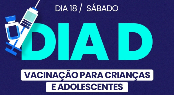 Dia D de Vacinação acontece neste sábado (18) em sete pontos da cidade