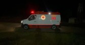 Homem sofre suspeita de fratura após colisão entre caminhonete e moto na PR-483