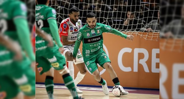 Marreco sofre virada do Cascavel e segue sem pontuar na Liga Nacional de Futsal 2026