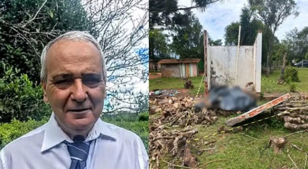 Parede de banheiro desativado desaba e mata homem de 64 anos