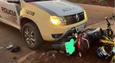 Motociclista sem CNH é detido após fuga e perseguição policial