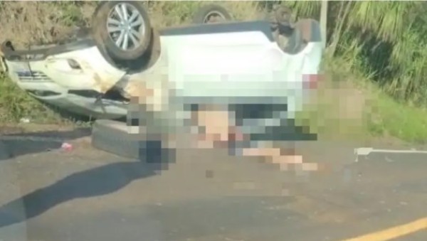 Tragédia: Pai e filha morrem vítimas de grave acidente de trânsito na PR-471