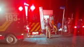 Uma pessoa fica ferida em colisão envolvendo carro e moto em Barracão