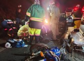 Motociclista é socorrido em estado grave após colisão com carro na PR-180