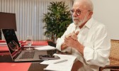 Lula pede corredor humanitário em conversa com presidente de Israel