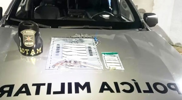 Homem é preso após ameaçar esposa e efetuar disparos em residência