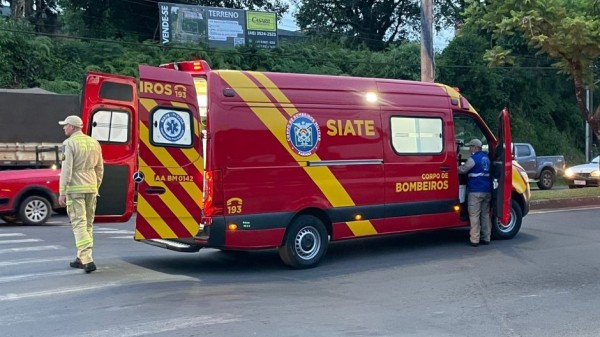 Motociclista fica ferida em colisão registrada na Cidade Norte