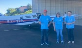 Moradores do Lar do Idoso ganham passeio de avião