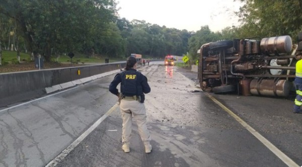 PRF registra aumento de mortes em acidentes com caminhões