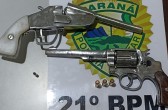 Violência doméstica em Salgado Filho resulta na prisão de um homem e na apreensão de armas de fogo