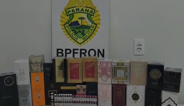 BPFRON apreende perfumes e medicamentos contrabandeados durante operação