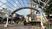 Revitalização do espaço coberto do calçadão entra na reta final