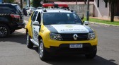 Polícia prende dois suspeitos de tentativa de roubo a banco com fuzis no Paraná