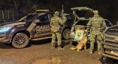 BPFRON prende homem e apreende mais de 232 quilos de maconha