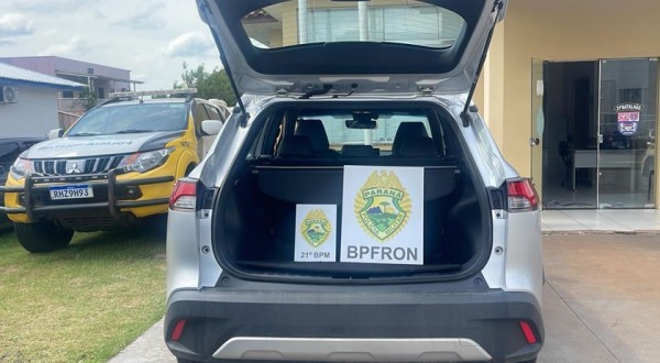 Veículo furtado é recuperado na PR-182 e condutora é presa