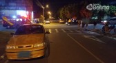 Jovem fica ferido em acidente entre moto e carro no bairro Vila Nova