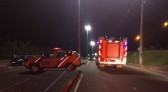 Condutor de carro é preso por embriaguez ao desrespeitar bloqueio em local de acidente
