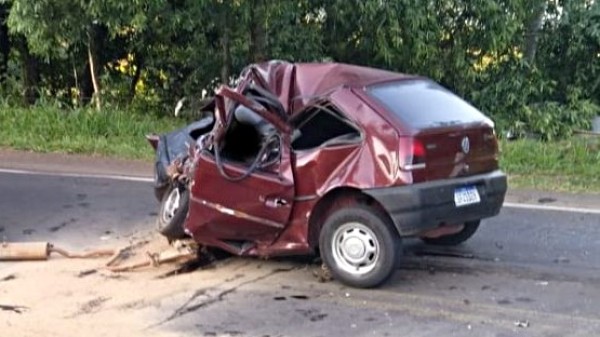 Três pessoas morrem em grave acidente de trânsito registrado em Quilombo