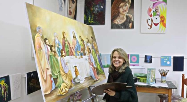 Ivonete Donatti de Medeiros a artista plástica que se inspira na natureza