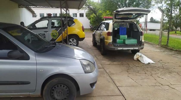 Homem é preso transportando aproximadamente 100kg de maconha
