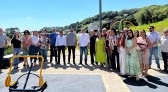 Prefeito Cleber Fontana inaugura três obras