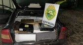BPFRON apreende veículo carregado com bebidas estrangeiras em Santo Antônio do Sudoeste