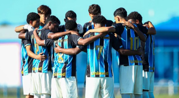 Bahia goleia Grêmio e afunda Tricolor na tabela do Brasileirão Sub-17