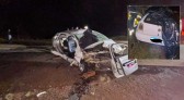 Homem morre e duas mulheres ficam feridas em grave acidente na BR-163