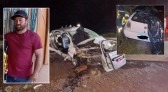 Homem que morreu em grave acidente na BR-163 é identificado como Diacson Machado, de 33 anos