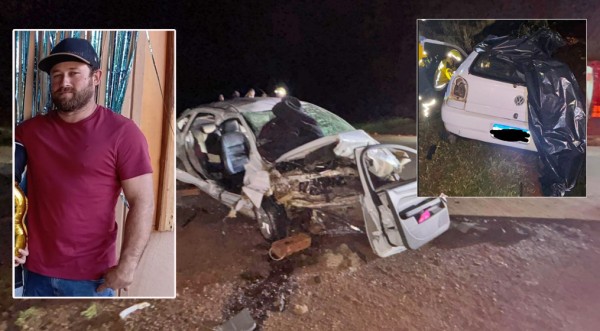 Homem que morreu em grave acidente na BR-163 é identificado como Diacson Machado, de 33 anos