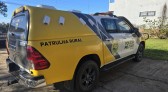Espingarda é apreendida após homem fugir para área de mata durante ocorrência de violência doméstica