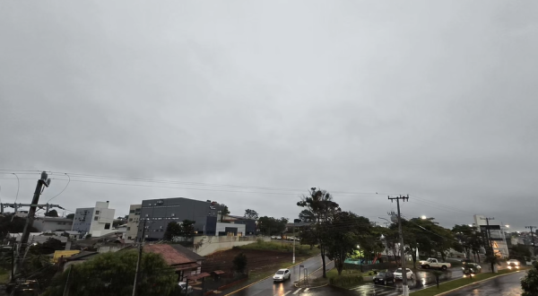 254 cidades entram em alerta para tempestades com risco de granizo e ventos de até 60 km/h