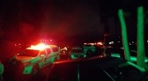 PM acaba com festa e é xingada em Guarujá do Sul: ‘Brota pros cria, olha os porco vindo’