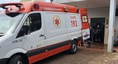 Agricultor tem parte da perna amputada após acidente com trator em Capitão Leônidas Marques