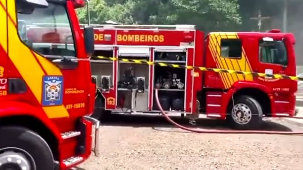 Botijão de gás incendeia durante festa de aniversário no Bairro São Cristóvão
