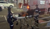 Morador de rua é atropelado e condutor do veículo foge após acidente